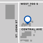Map of the Salt Lake city west location