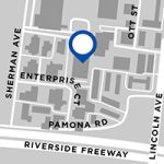 Map of Walker Brothers Corona location